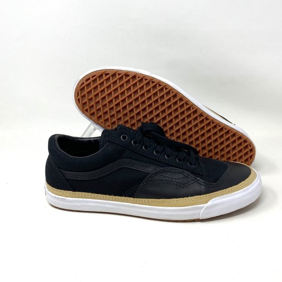 💖MEGA SALE💖VANS Old Skool Men Overply Era Vamp Black Skate VN0A4U14XFZ - Picture 7 of 9